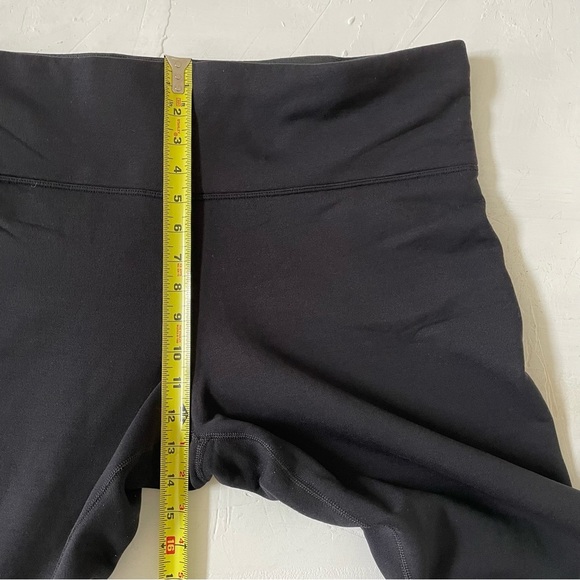 ATHLETA Altitude Tight Stretch Fleece Tight Fleece Leggings Black Size 2X - Picture 8 of 13